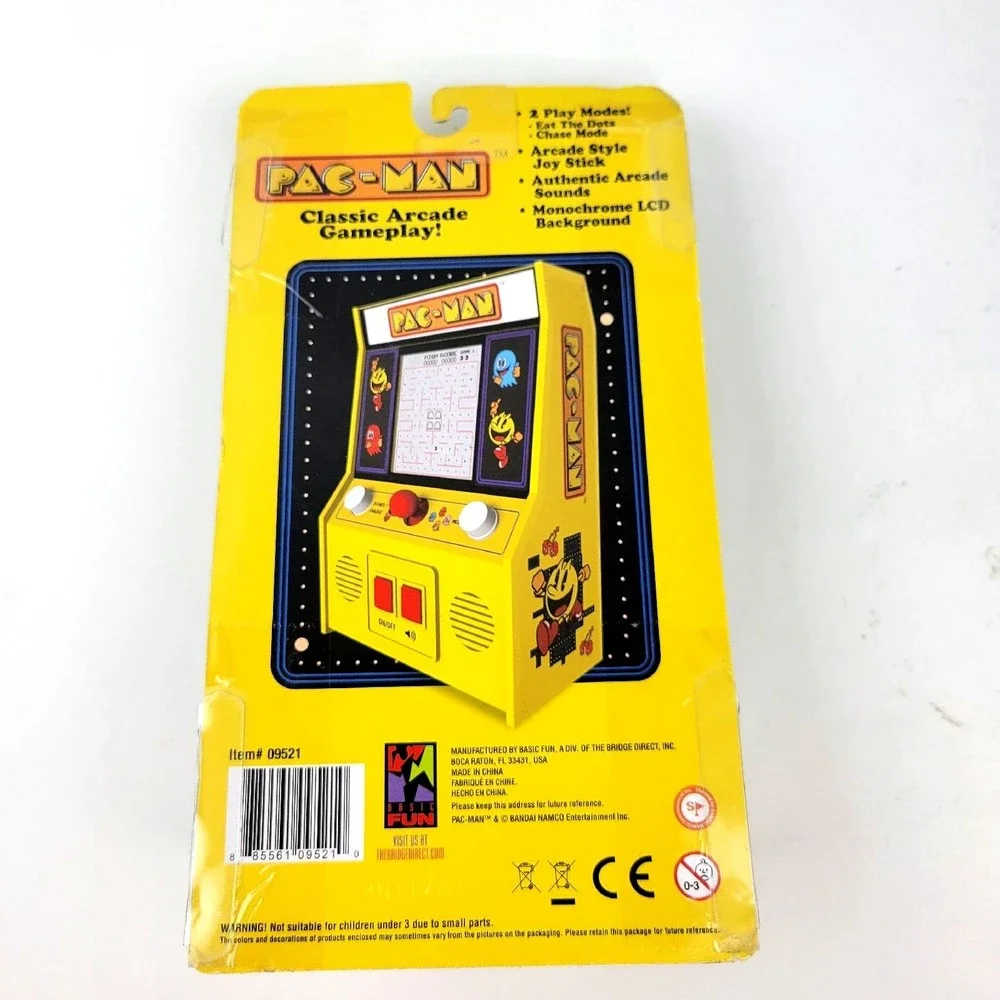 Basic Fun Atari Pac-Man Video Arcade Game Mini Handheld Game NEW SEALED